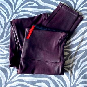 Spanx Faux Leather Leggings